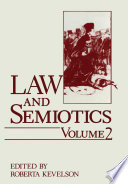 Law and Semiotics Volume 2