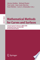 Mathematical Methods for Curves and Surfaces 7th International Conference, MMCS 2008, Tønsberg, Norway, June 26-July 1, 2008, Revised Selected Papers