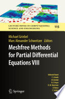 Meshfree Methods for Partial Differential Equations VIII