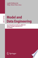 Model and Data Engineering First International Conference, MEDI 2011, Obidos, Portugal, September 28-30, 2011. Proceedings