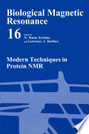 Modern Techniques in Protein NMR