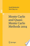 Monte Carlo and Quasi-Monte Carlo Methods 2004