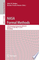 NASA Formal Methods 11th International Symposium, NFM 2019, Houston, TX, USA, May 7–9, 2019, Proceedings