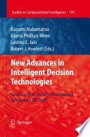 New Advances in Intelligent Decision Technologies Results of the First KES International Symposium IDT'09