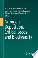 Nitrogen Deposition, Critical Loads and Biodiversity