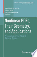 Nonlinear PDEs, Their Geometry, and Applications Proceedings of the Wisła 18 Summer School