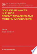 Nonlinear Waves in Fluids: Recent Advances and Modern Applications