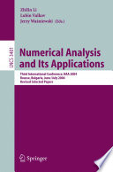 Numerical Analysis and Its Applications Third International Conference, NAA 2004, Rousse, Bulgaria, June 29 - July 3, 2004, Revised Selected Papers