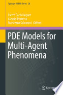 PDE Models for Multi-Agent Phenomena