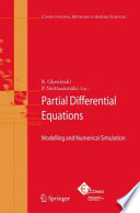 Partial Differential Equations Modelling and Numerical Simulation