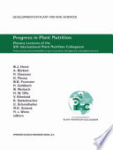 Progress in Plant Nutrition: Plenary Lectures of the XIV International Plant Nutrition Colloquium Food security and sustainability of agro-ecosystems through basic and applied research