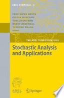 Stochastic Analysis and Applications The Abel Symposium 2005