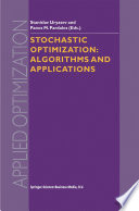 Stochastic Optimization Algorithms and Applications