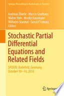 Stochastic Partial Differential Equations and Related Fields In Honor of Michael Röckner  SPDERF, Bielefeld, Germany, October 10 -14, 2016