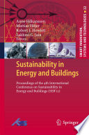 Sustainability in Energy and Buildings Proceedings of the 4th International Conference in Sustainability in Energy and Buildings (SEB́12)