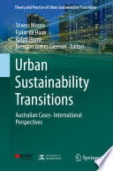 Urban Sustainability Transitions  Australian Cases- International Perspectives