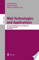 Web Technologies and Applications 5th Asia-Pacific Web Conference, APWeb 2003, Xian, China, April 23-25, 2002, Proceedings