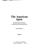 The American spirit : United States history as seen by contemporaries