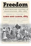 Land and labor, 1865