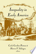 Inequality in early America