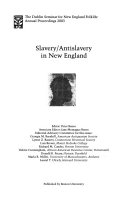 Slavery/antislavery in New England