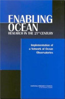 Enabling ocean research in the 21st century : implementation of a network of ocean observatories