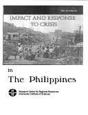 Impact and response to crisis in the Philippines.