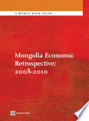 Mongolia economic retrospective. 2008-2010.