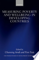 Measuring poverty and wellbeing in developing countries