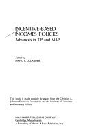 Incentive-based incomes policies : advances in TIP and MAP