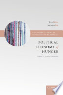 The political economy of hunger. Vol. 2, Famine prevention
