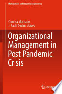Organizational management in post pandemic crisis