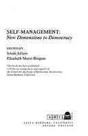 Self-management : new dimensions to democracy