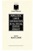 Population, labour, and migration in 19th- and 20th-century Germany