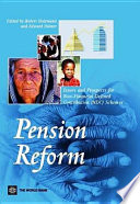 Pension reform : issues and prospect for non-financial defined contribution (NDC) schemes
