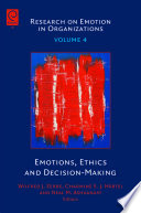 Emotions, ethics and decision-making