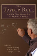 The Taylor rule and the transformation of monetary policy