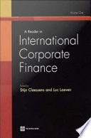 A reader in international corporate finance