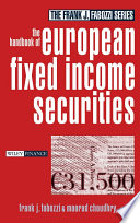 The handbook of European fixed income securities
