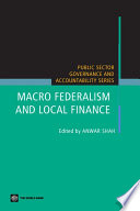 Macro federalism and local finance