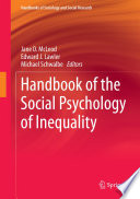 Handbook of the social psychology of inequality