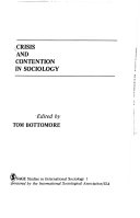 Crisis and contention in sociology