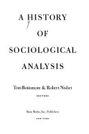 A history of sociological analysis
