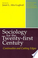 Sociology for the twenty-first century : continuities and cutting edges