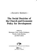 The Social doctrine of the Church and economic policy for development : executive summary