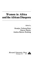 Women in Africa and the African diaspora