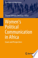 Women's political communication in Africa : issues and perspectives