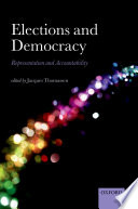 Elections and democracy : representation and accountability