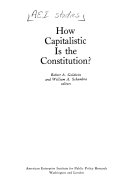How capitalistic is the Constitution?