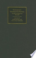 Governance in contemporary Germany : the semisovereign state revisited /